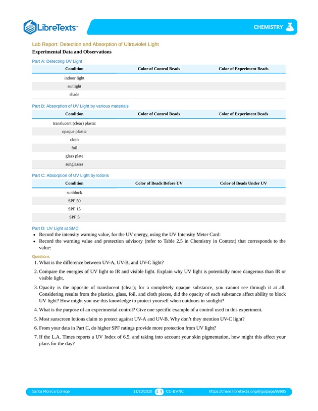 Online Chemistry Lab Manual - Page 15